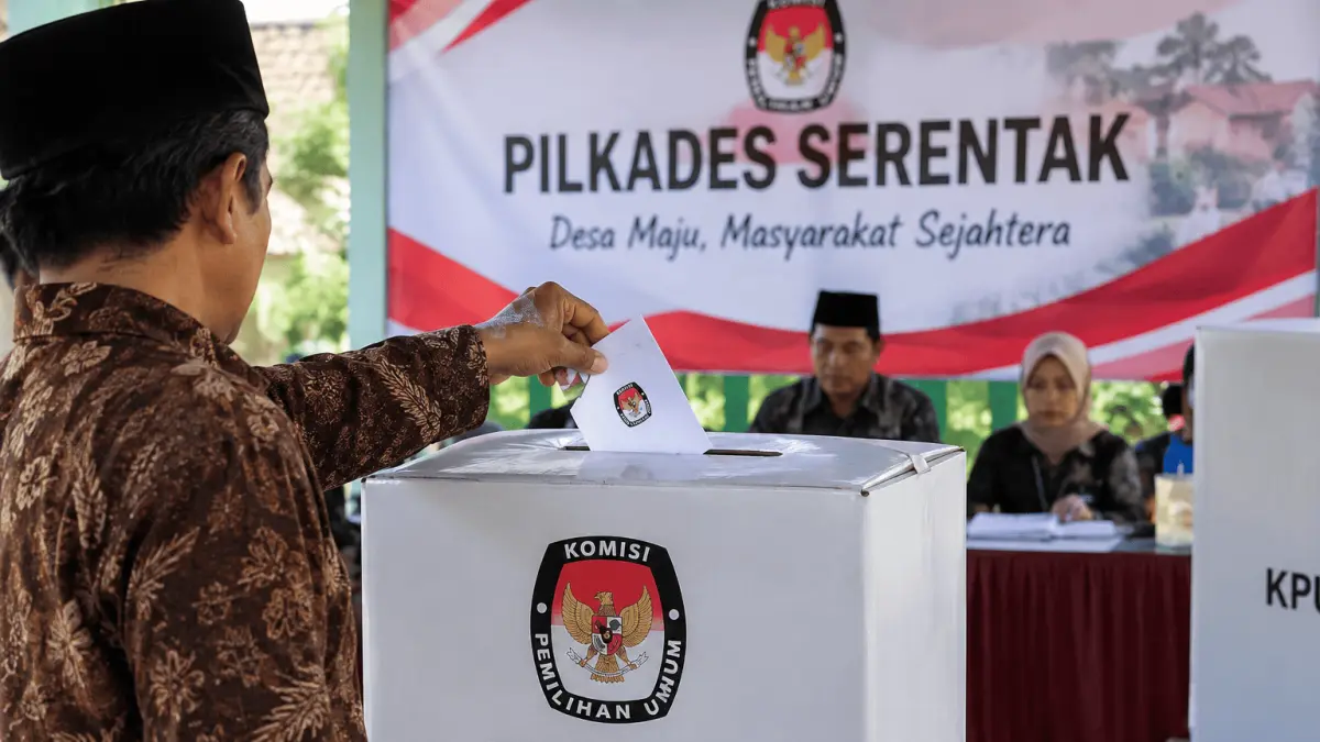 Ilustrasi Pilkades serentak di Blitar.