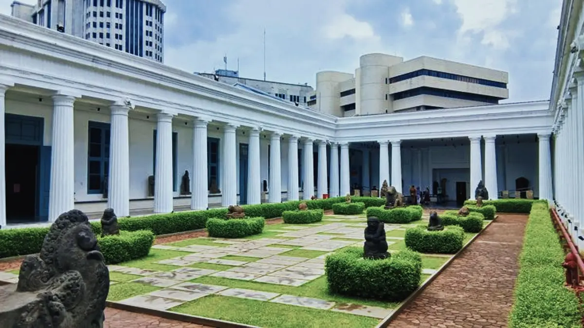 Museum Nasional Indonesia kembali dibuka dengan koleksi bersejarah, termasuk dua arca Candi Singosari dari Belanda. (PINTEREST)