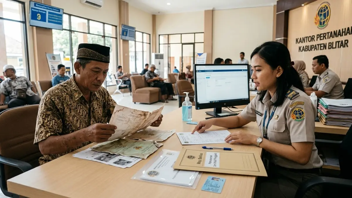 Pengurusan sertifikat tanah akibat bencana