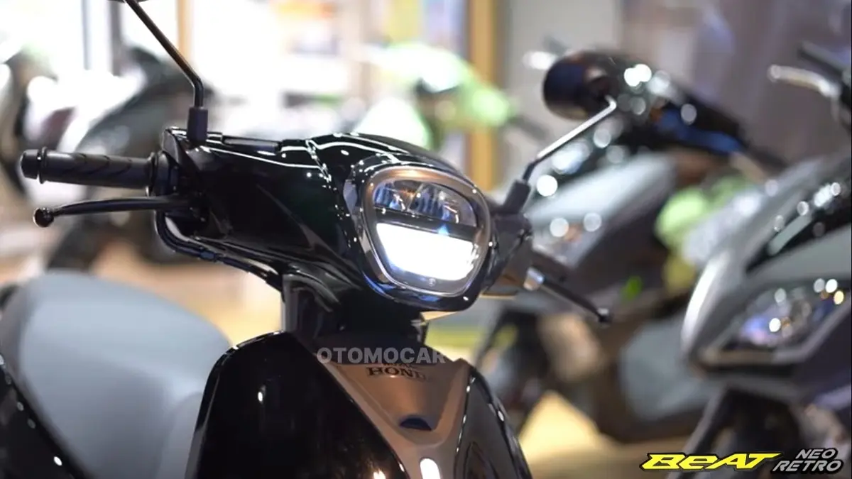 Honda BeAT Neo Retro jadi sorotan berkat desain klasik modern, mesin 125 cc, panel digital, dan ABS. Benarkah hadir di Indonesia? (SC YOUTUBE)