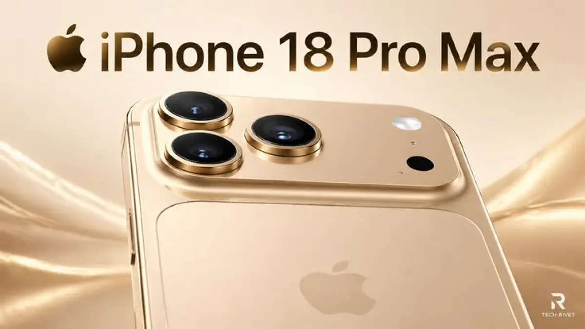 iPhone 18 Pro dan Pro Max membawa chip A20, Dynamic Island lebih kecil, baterai besar, serta kamera Variable Aperture. Simak 5 upgrade terbarunya!(PINTEREST)