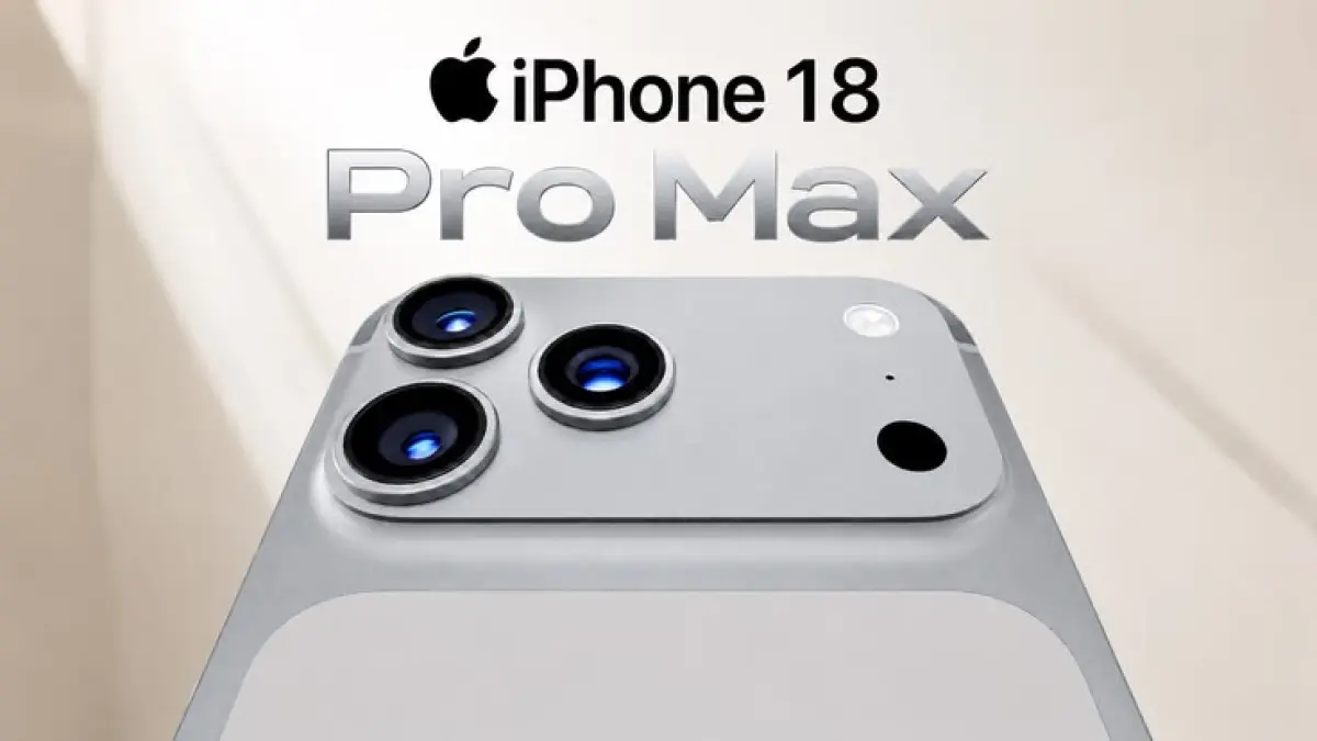 iPhone 18 Pro Max disebut membawa chip A20 Pro, kamera 48 MP, dan baterai 5.567 mAh. Simak spesifikasi, harga, dan jadwal rilisnya!(PINTEREST)