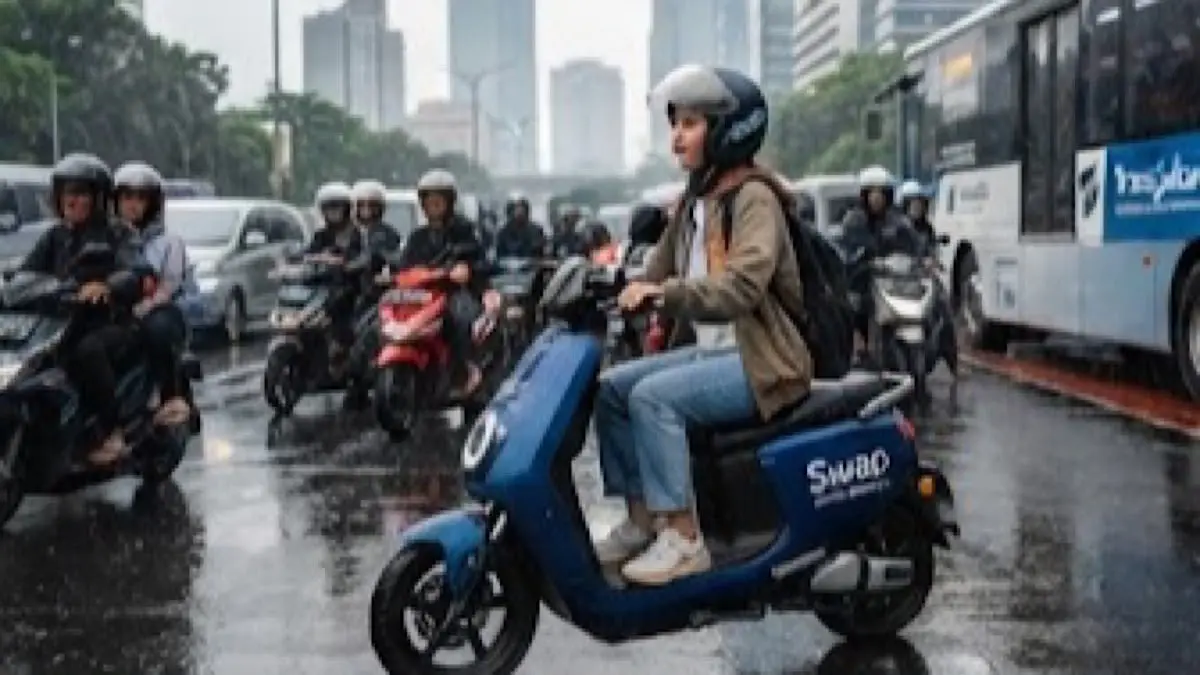 Sewa baterai motor listri(gemini AI)
