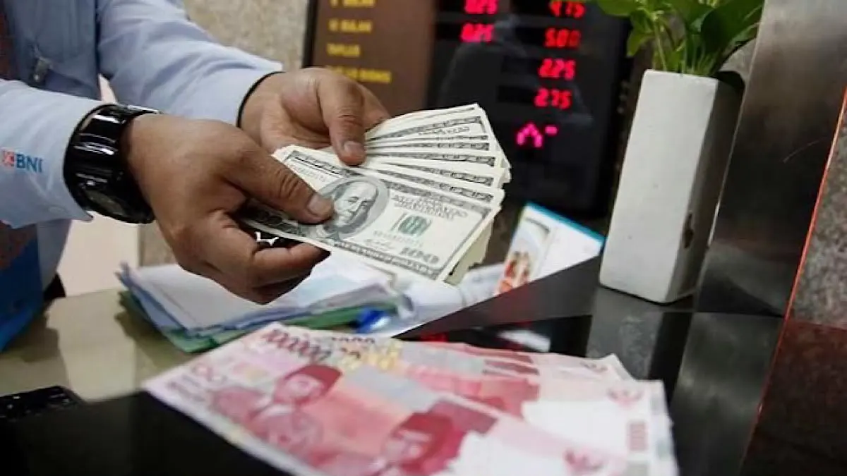 Rupiah melemah ke Rp17.763 per dolar AS. Simak pengaruh The Fed, konflik AS-Iran, dan harga minyak terhadap nilai tukar.(pinterest)