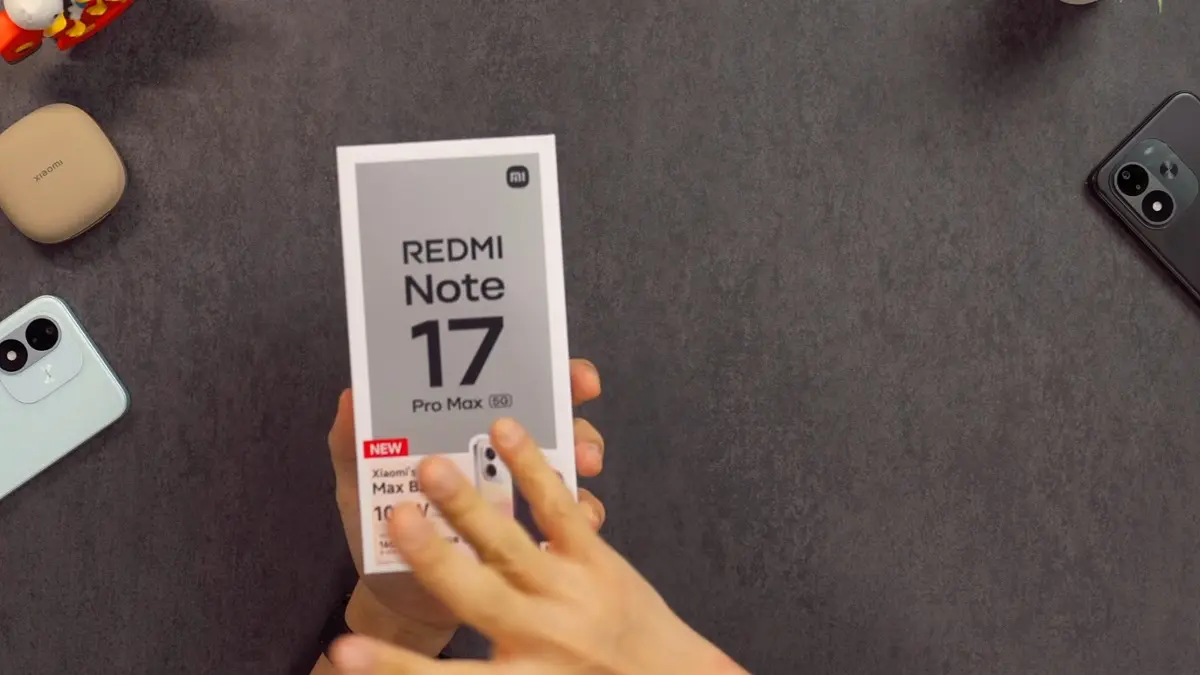 Redmi Note 17 Pro Max diuji dengan baterai 10.000 mAh, pengisian 100 watt, layar AMOLED 120 Hz, serta konsumsi daya saat gaming dan streaming (ScYoutube)