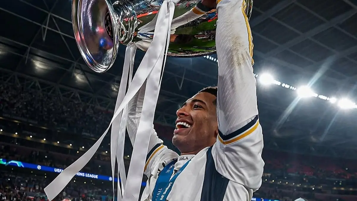 Jude Bellingham berperan penting saat Real Madrid menang 4-1 atas Sevilla. Simak kontribusinya bersama Mbappe dan Guler! (INSTAGRAM)