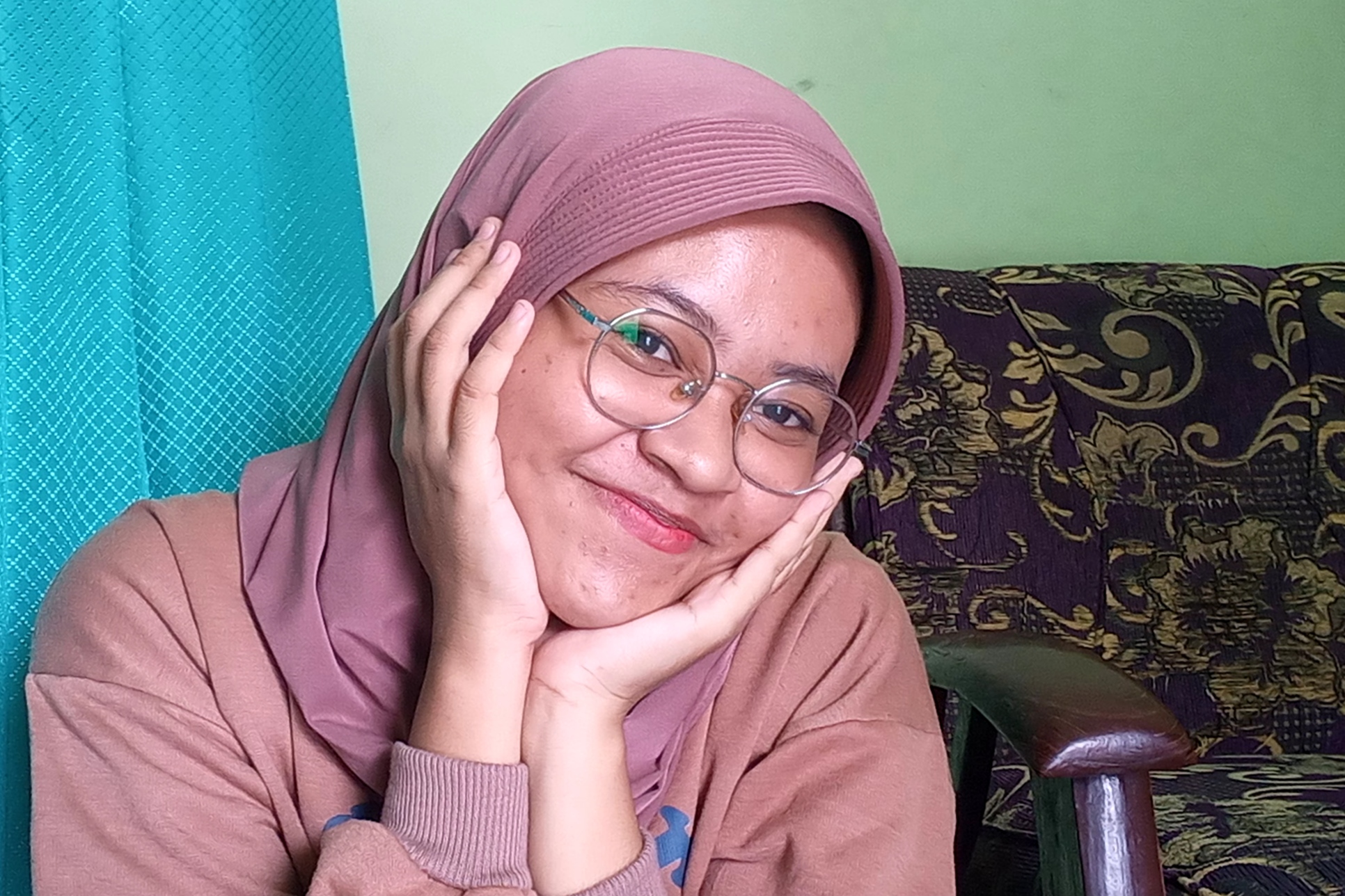 Ayunda Puspa Fathma Azzahra, Siswi MAN 1 Lamongan ini memiliki harapan bisa diterima di jurusan teknik kimia di Institut Teknologi Sepuluh November (ITS) Surabaya (Ist. / Radar Lamongan)