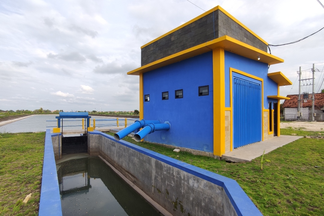 TANGGAP : Kolam retensi jadi solusi penanganan genangan air dan banjir di wilayah perkotaan saat intensitas hujan tinggi (Anjar. / rdrlmg)