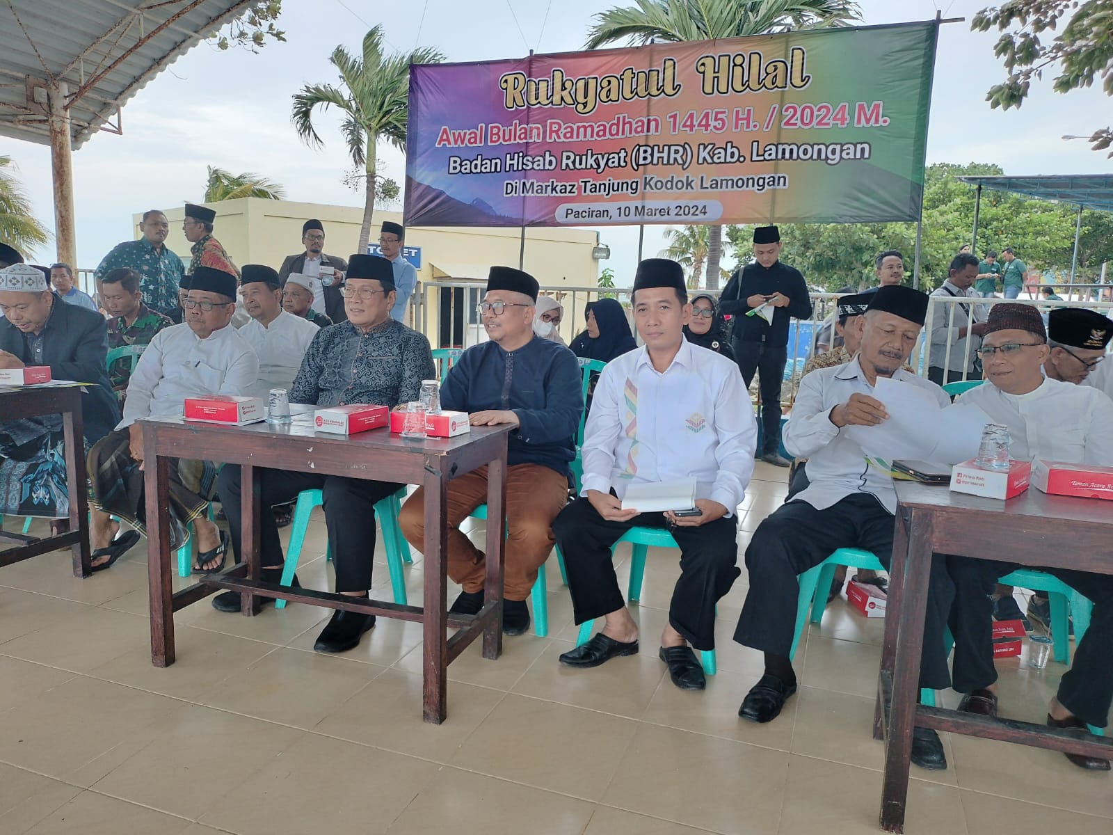 Rukyatul Hilal sebagai Penentuan Awal Ramadan 1445 H di Tanjung Kodok Lamongan (istimewa)