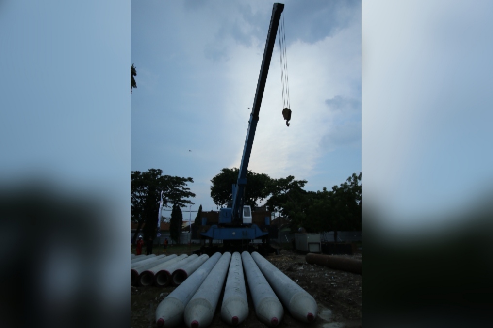 Beberapa faktor mempengaruhi progres stadion Surajaya belum sesuai rencana (Anjar. / rdrlmg)