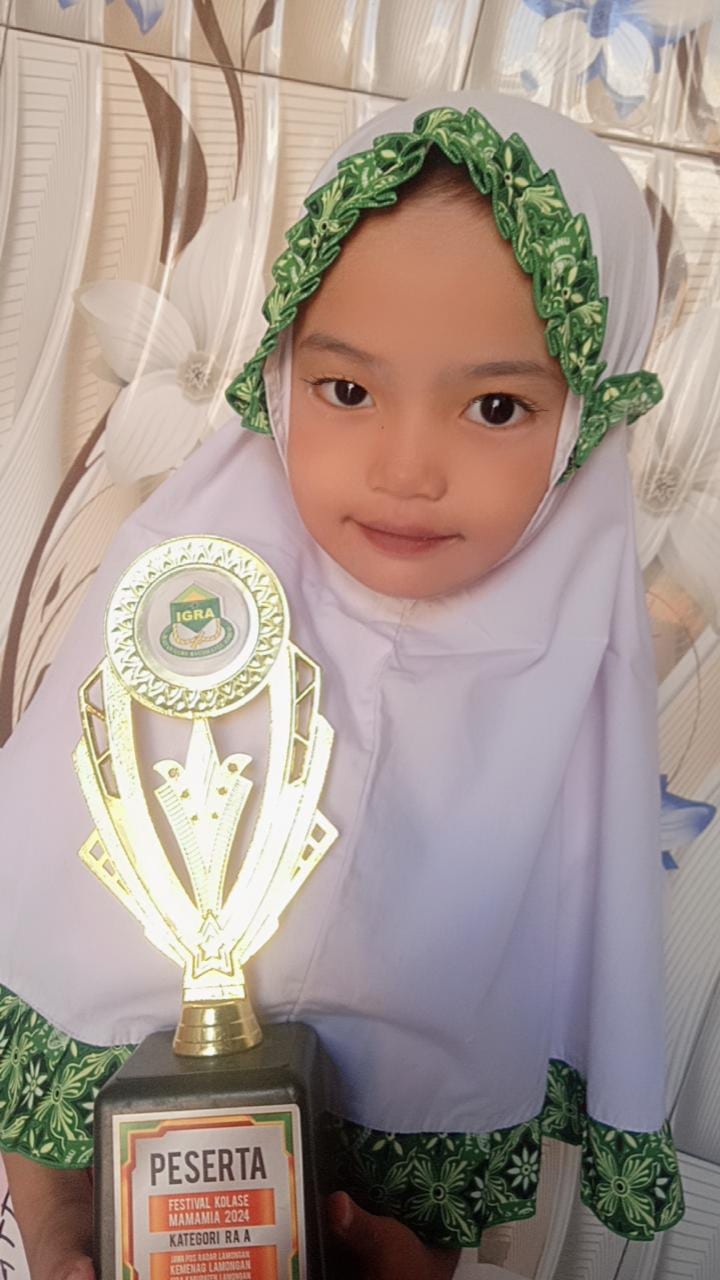 SUKA NASI GORENG: Naura Almaira Rahma (ISTIMEWA/RADAR.LMG)