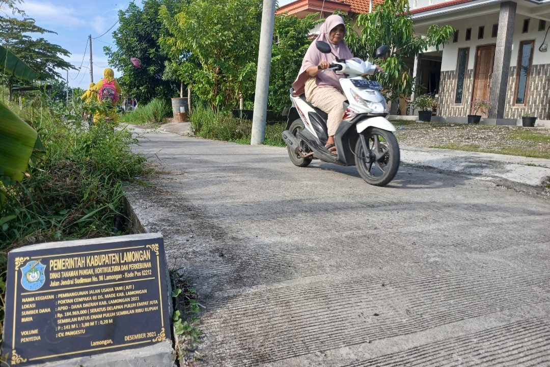 BERTAHAP: Tahun ini terdapat perbaikan 49 jalan usaha tani (JUT) yang bakal direalisasikan. (Anjar. / Rdrlmg)