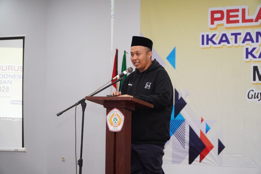MENGEMBAN AMANAH: Debby kembali menahkodai IPSI Kabupaten Lamongan hingga Tahun 2028.