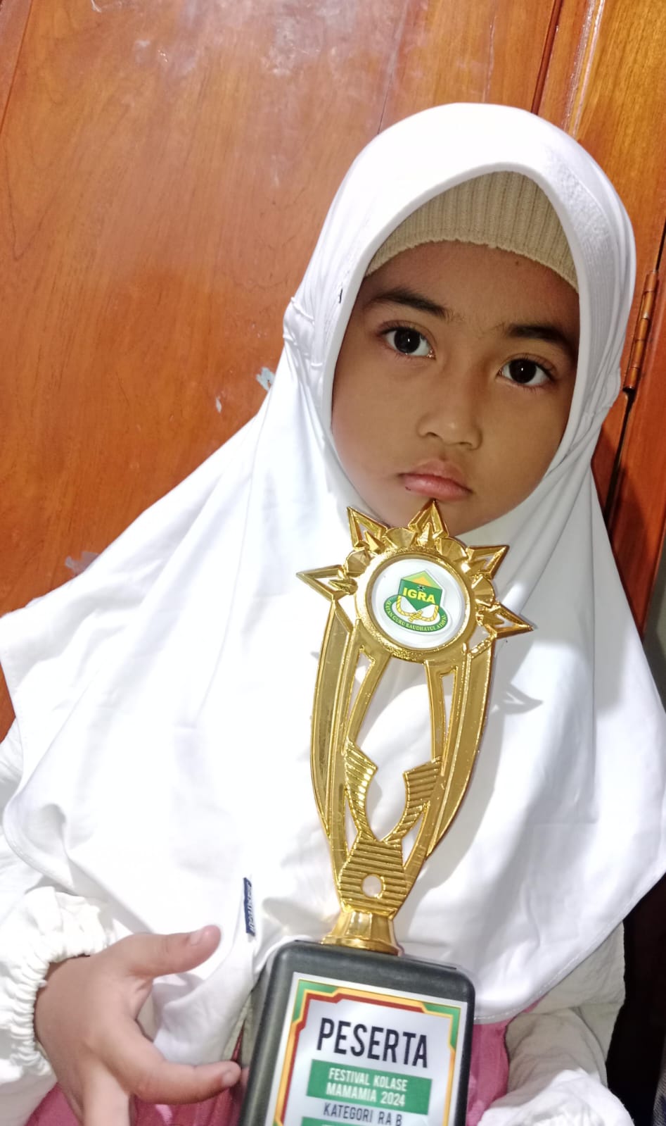 Azrina Nazla Mecca. (IST/RADAR LAMONGAN)