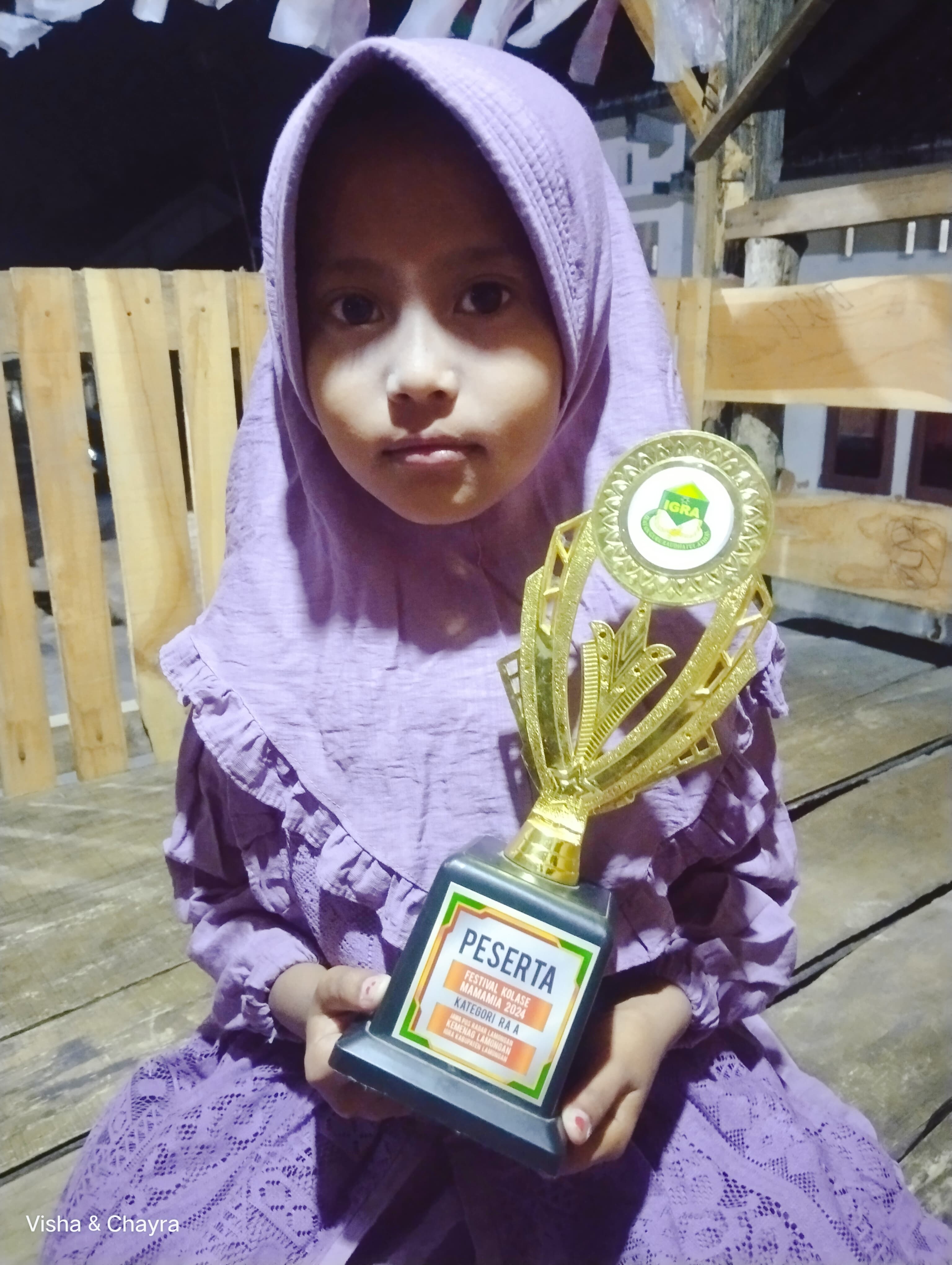 Chayra Qotrunnada Rosadianto. (IST/RADAR LAMONGAN)