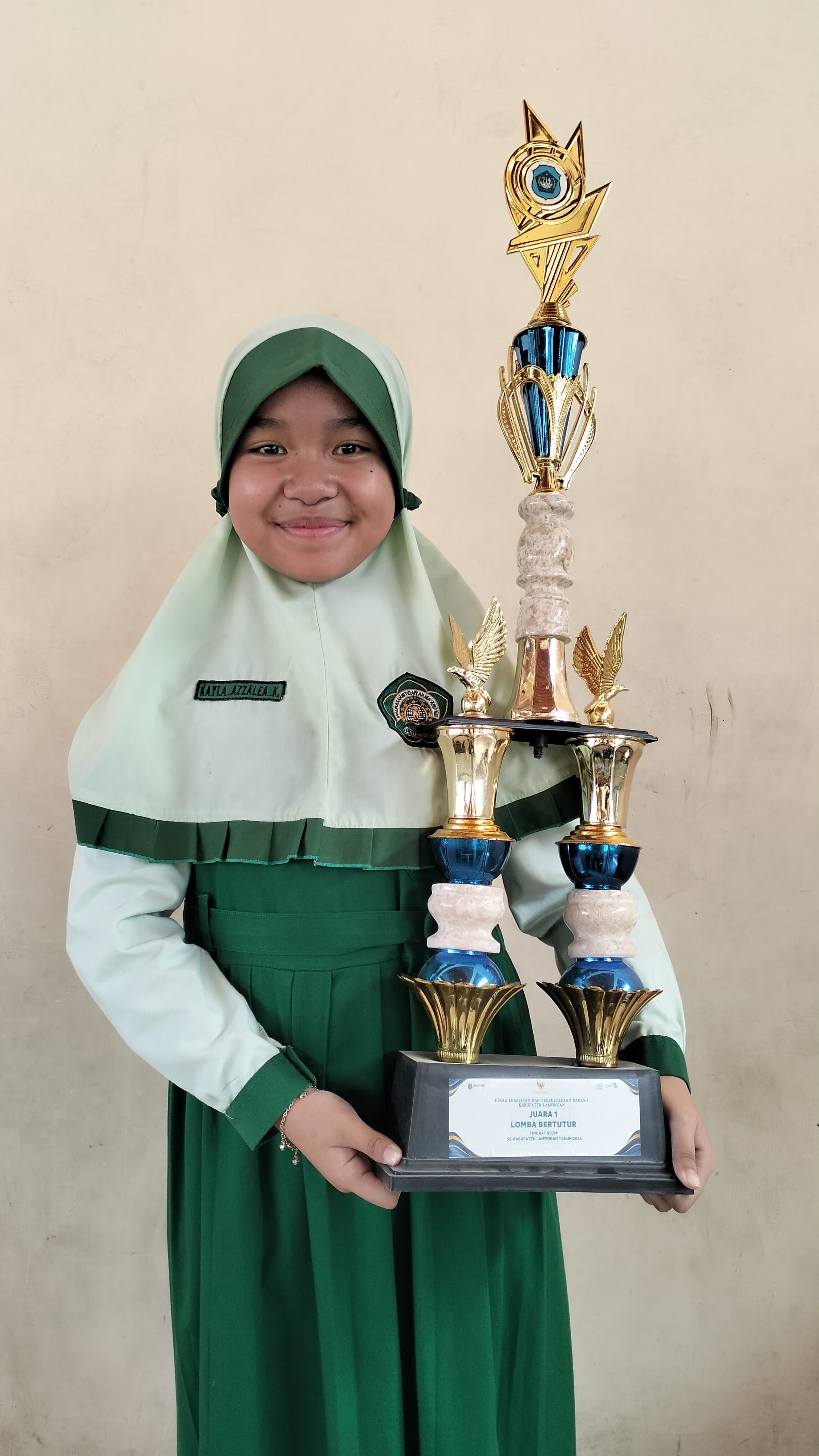 Kaila Azzalea Khaereen. (IST/RADAR LAMONGAN)