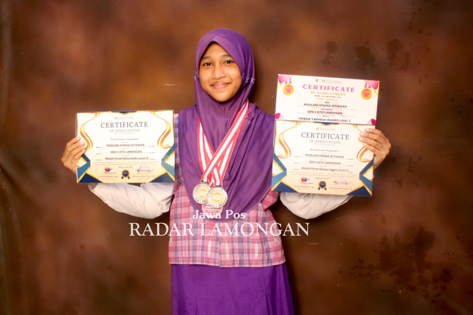 Roselani Kirana Setiawan. (IST/RADAR LAMONGAN)