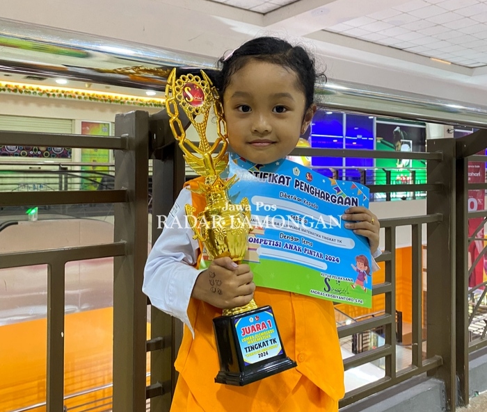 Noureen Falisya Sasongko Putri. (IST/RADAR LAMONGAN)