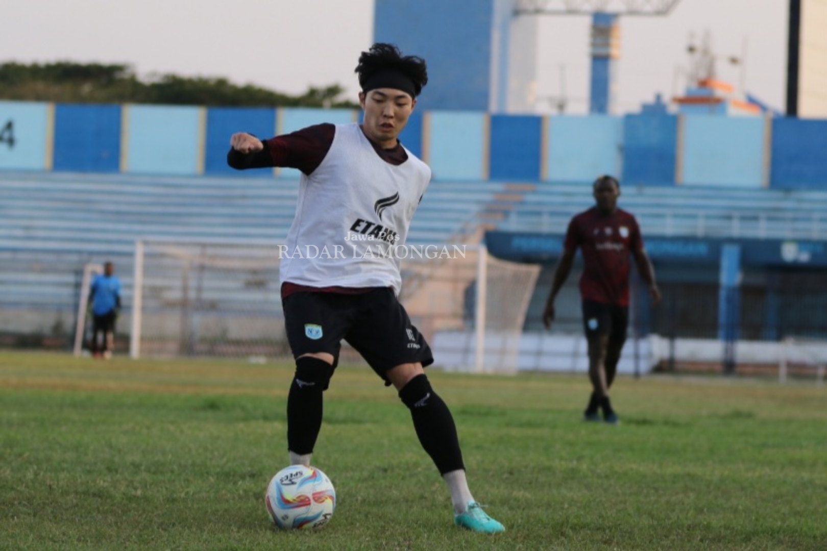 Kim Do Hyun saat masih memperkuat Persela Lamongan Musim Lalu (Anjar D. Pradipta / Radar Lamongan)