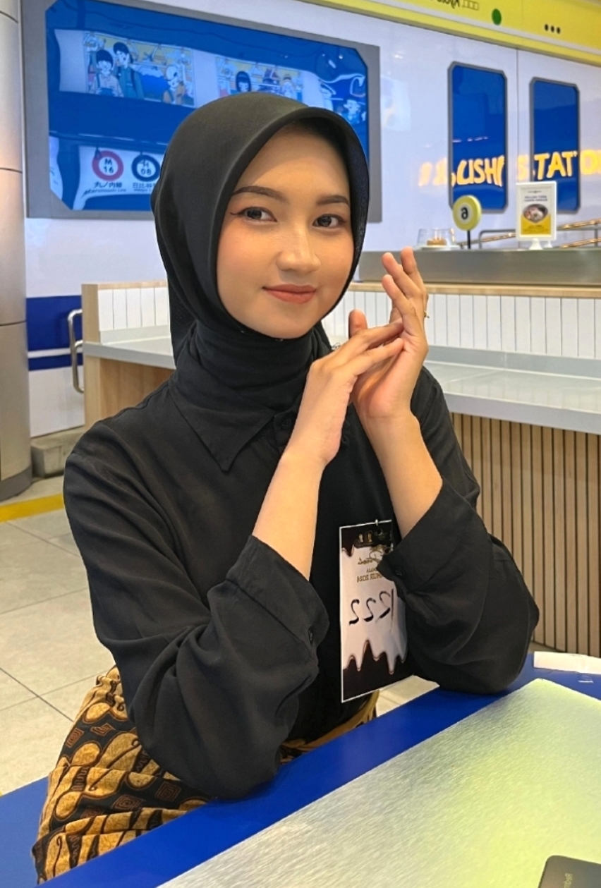 SUKA MENARI REMO: Aisyah Cahya Fatimah. (IST/RDR.LMG)