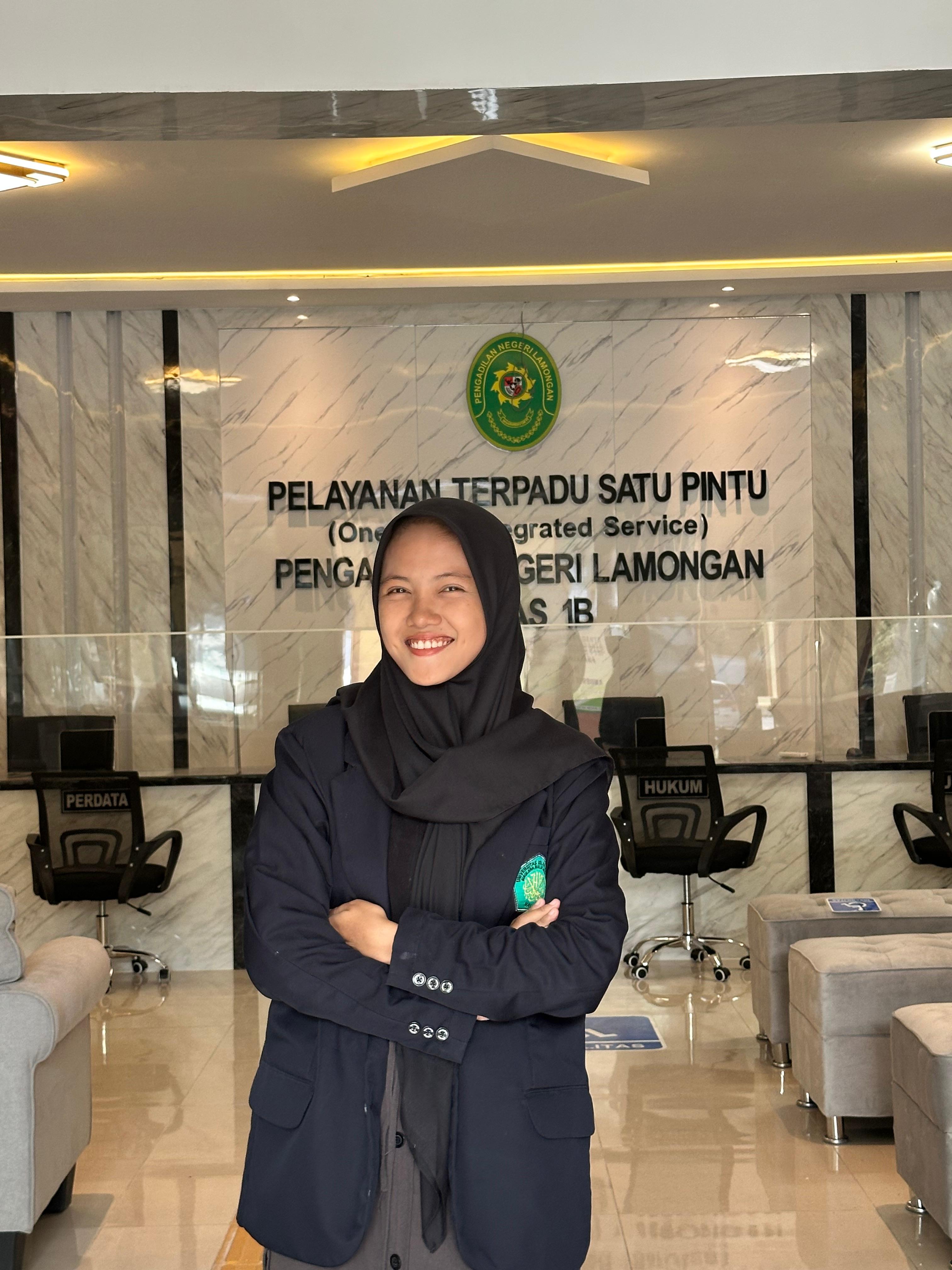 Halimatus Khanifah Azahro. (IST/RADAR LAMONGAN)