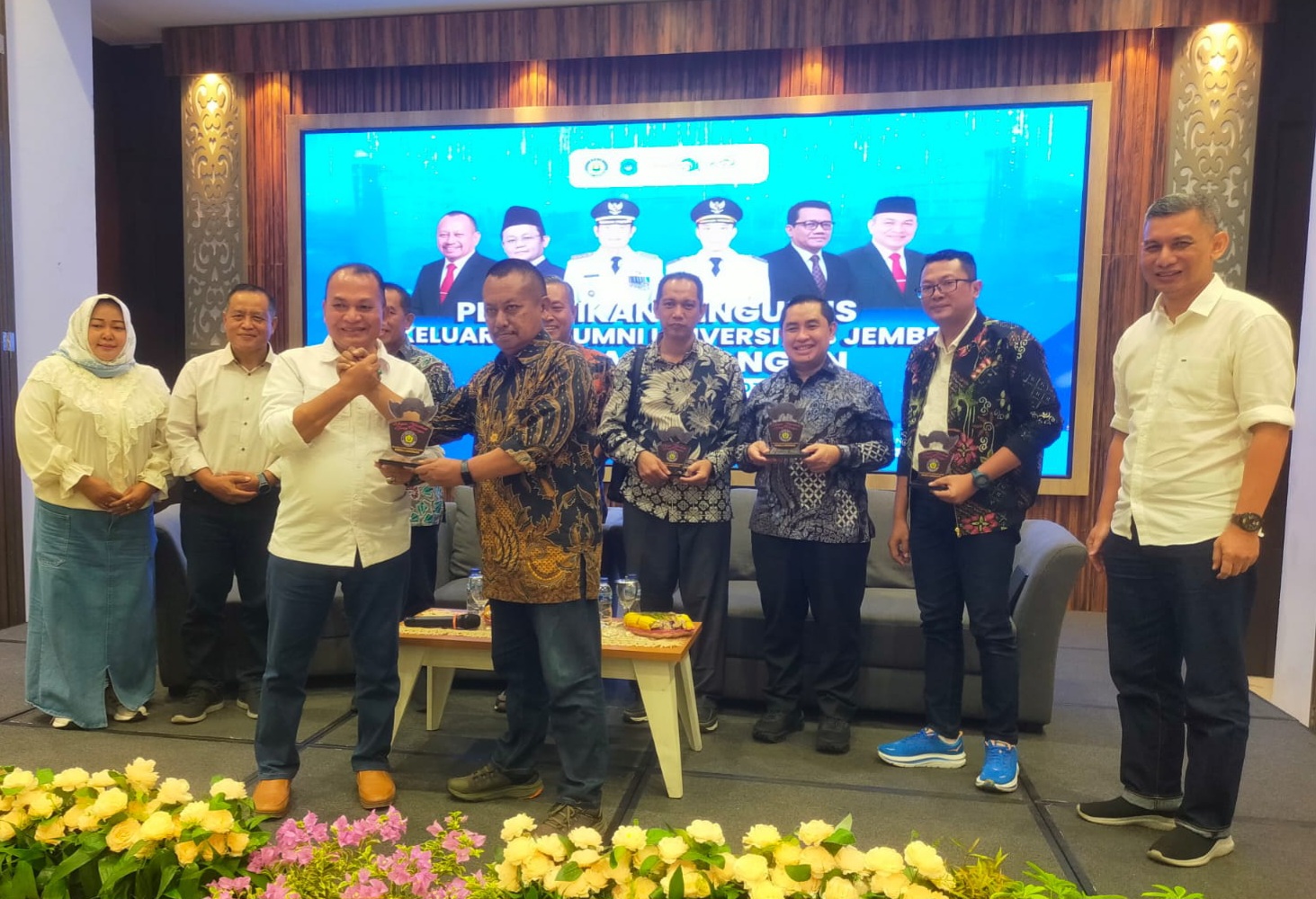 SAH: Munif Syarif dikukuhkan sebagai ketua Kauje Korda Lamongan Periode 2025-2030.