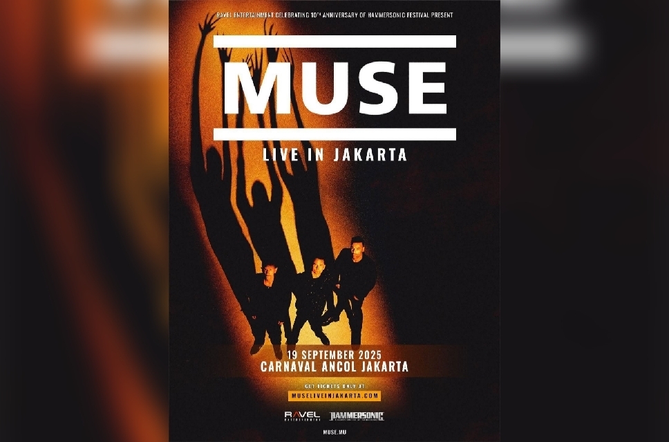 TUR ASIA: Muse akan gelar konser di dua negara wilayah Asia, Indonesia menjadi salah satunya.