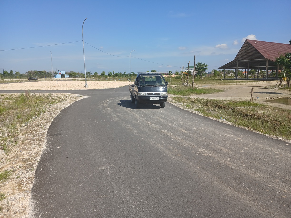 TERUS DIKEMBANGKAN: Salah satu bagian kawasan Gajahmada Lamongan. (ANJAR DWI PRADIPTA/RDR.LMG)