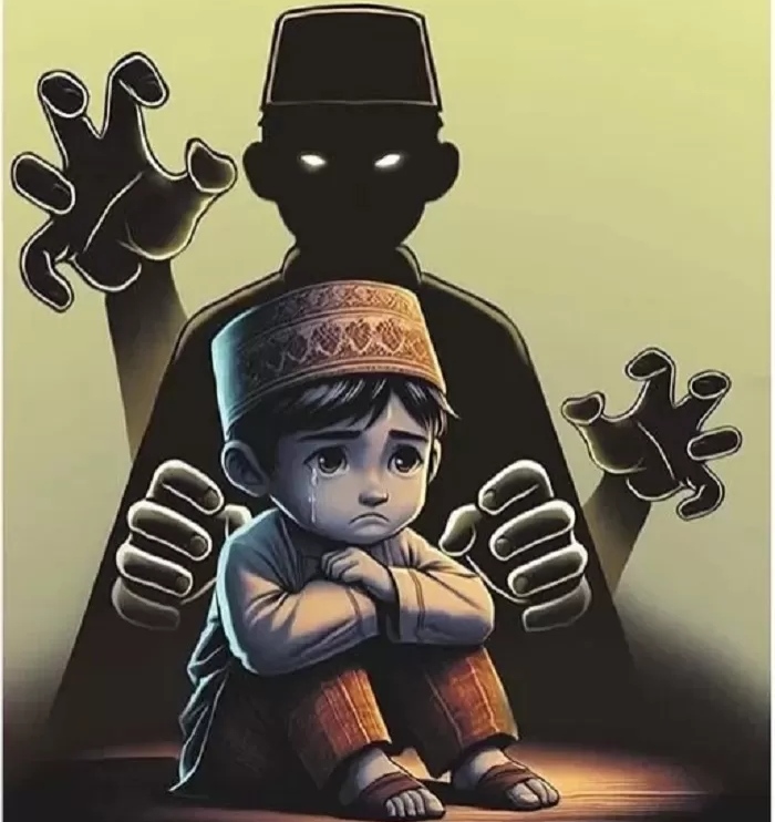 Ilustrasi pencabulan santri sesama jenis (radar sampit) (Achmad RW)