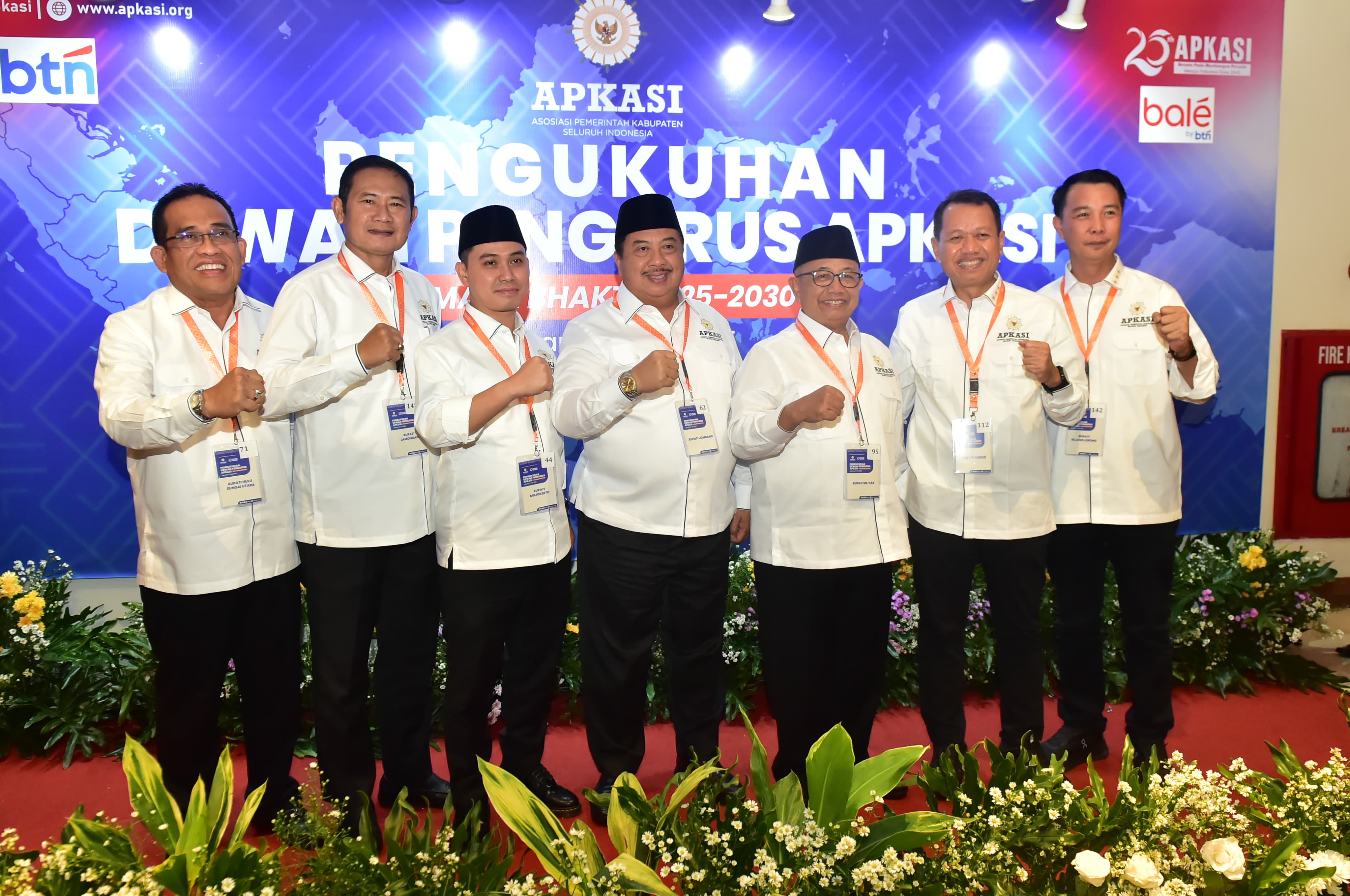 MENGEMBAN AMANAH: Bupati Yes siap menjalankan amanah sebagai Koordinator Apkasi Jatim.