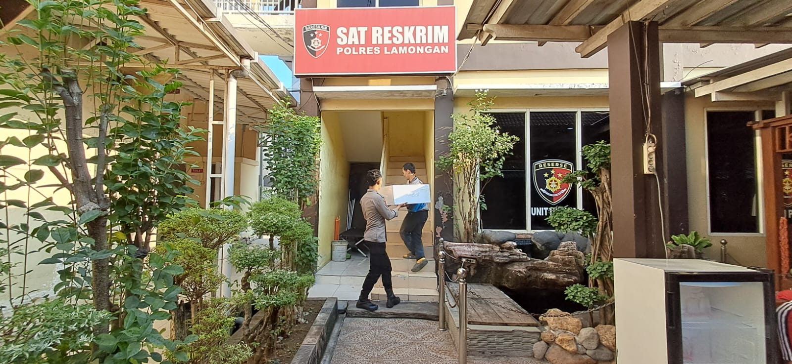 Polres Lamongan, untuk melakukan pemeriksaan terkait kasus dugaan korupsi dana hibah Provinsi Jatim.
