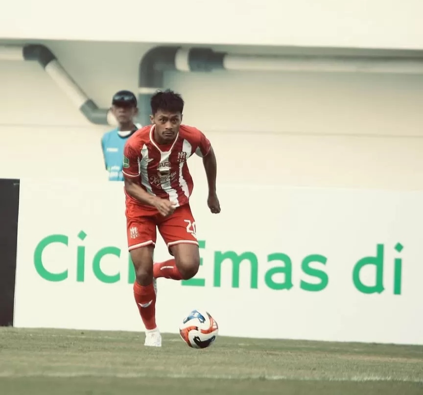 OPTIMIS: Safitra Udu optimistis Deltras bisa bangkit pada laga berikutnya melawan PSS Sleman, 29 September 2025 mendatang. (Instagram Safitra Udu)