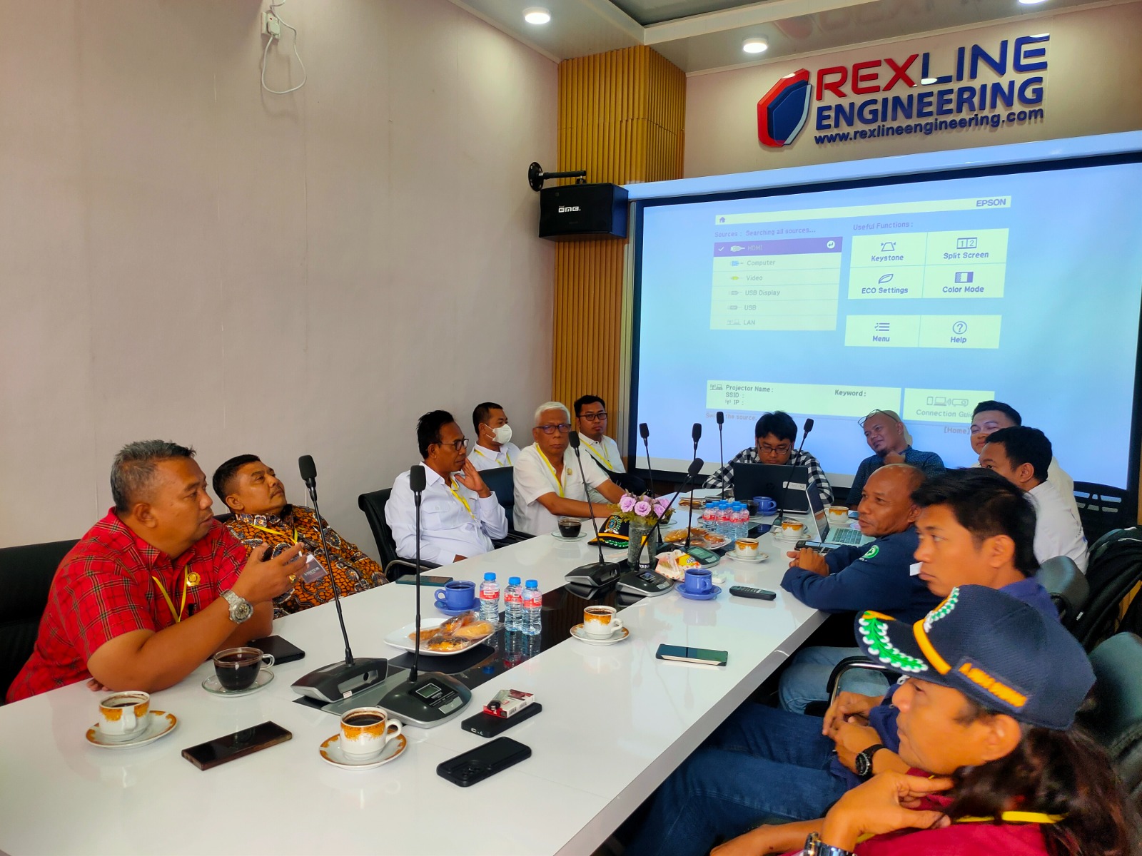 Komisi C DPRD Lamongan bersama DLH melakukan sidak ke PT. Rexline Engineering Indonesia.