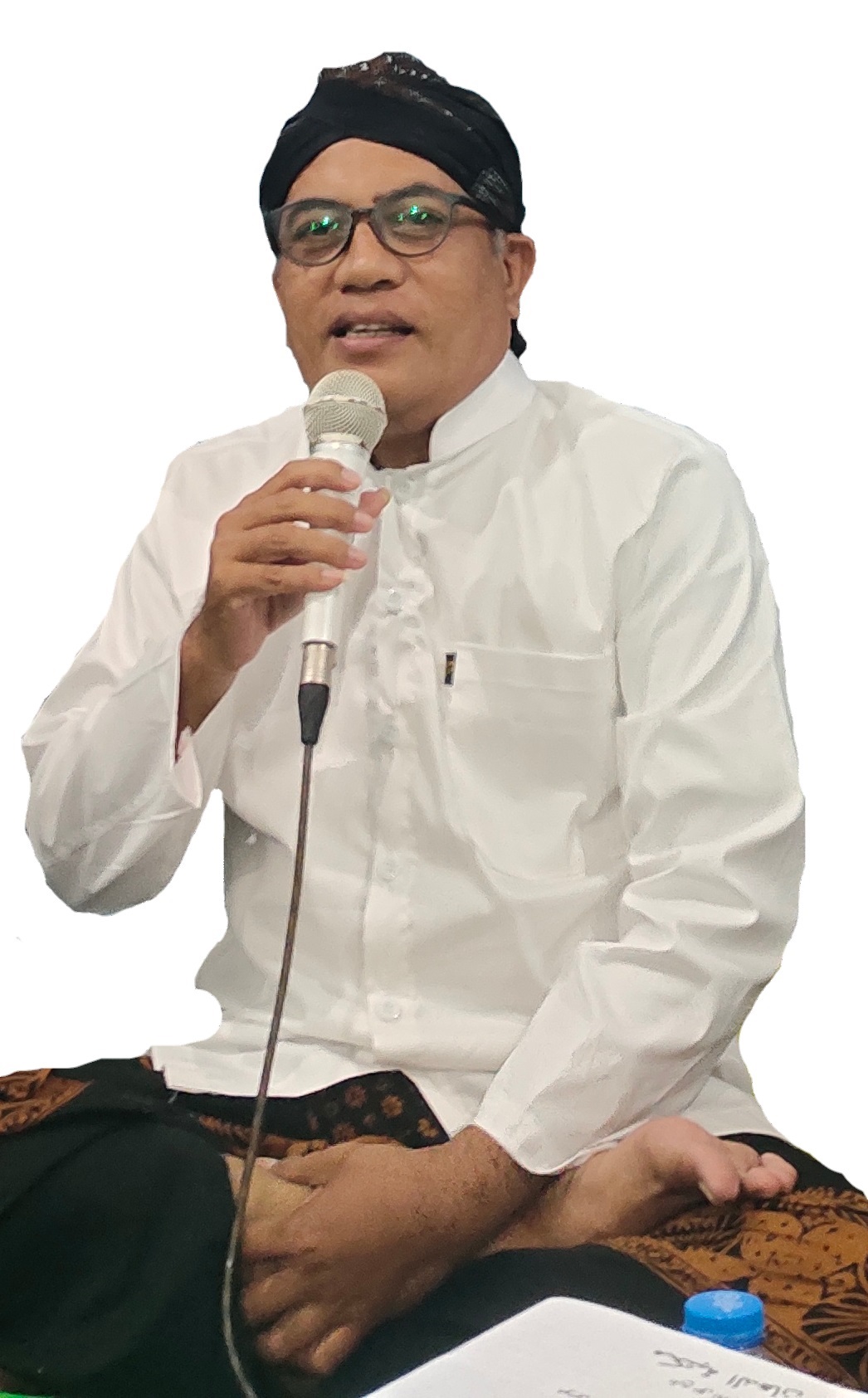 BIASAKAN MEMBACA: ketua Pengurus Cabang Nahdlatul Ulama (PCNU) Lamongan Dr (HC) Sahrul Munir yang kerap disapa Gus Sahrul. (IST/RDR.LMG)