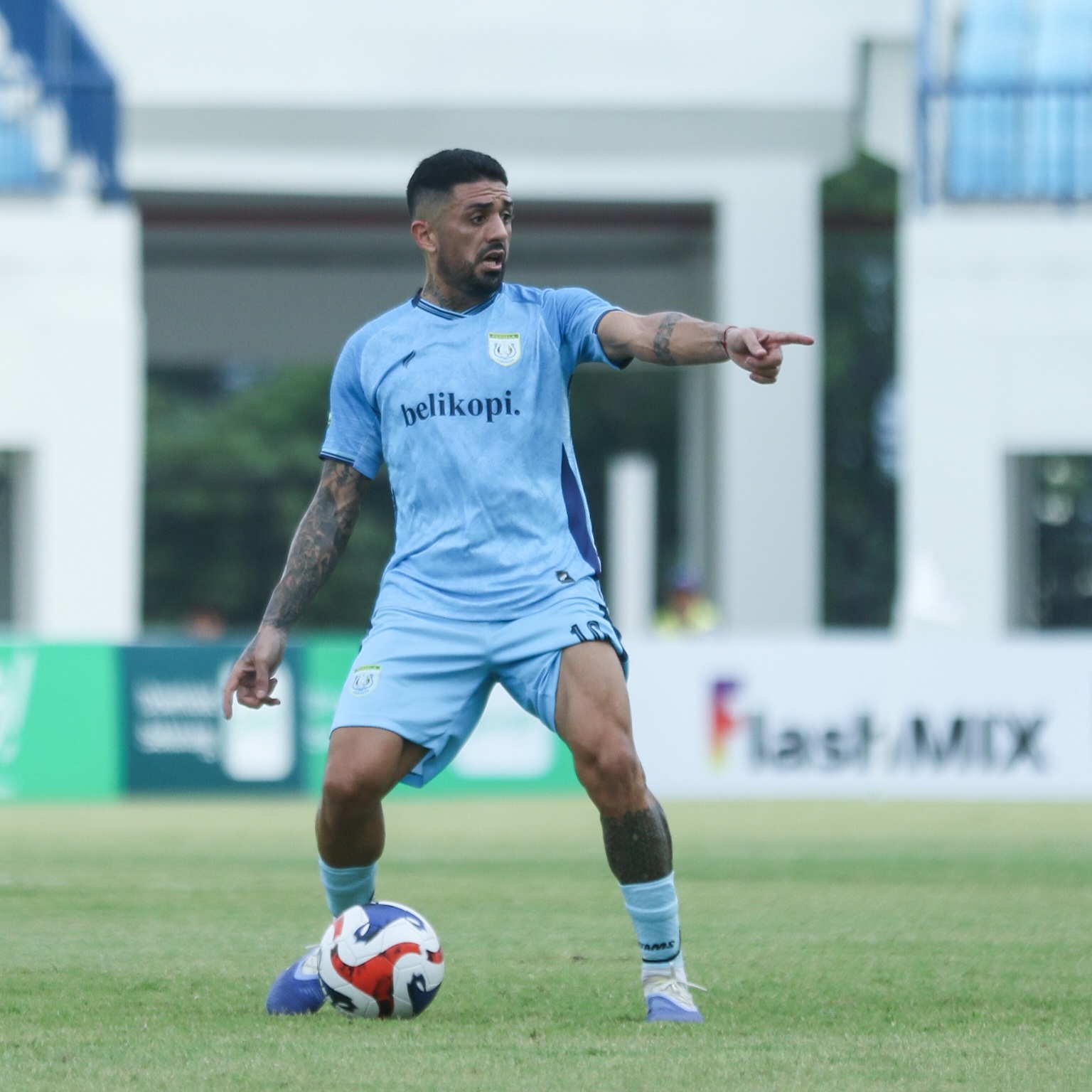 Jonathan Bustos menjadi pemain paling produktif mencetak gol bagi Persela.