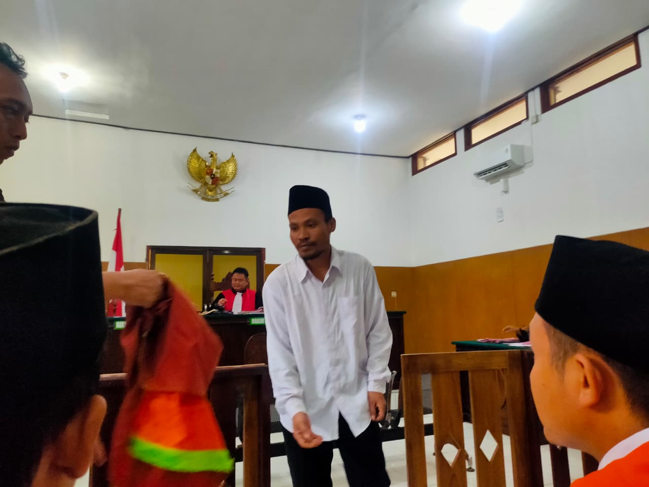 Terdakwa peredaran narkotika, Eko Kuswoyo menerima vonis sesuai dengan tuntutan JPU.