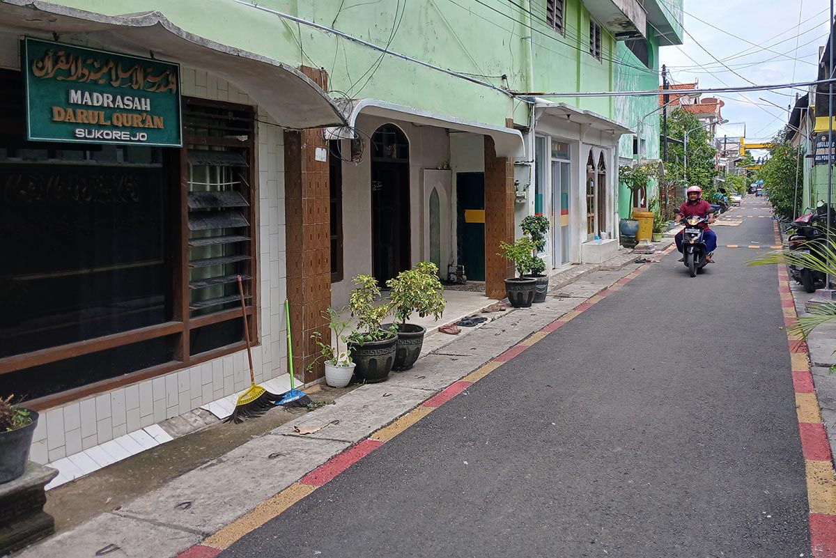 DIPERBANYAK: Salah satu jalan lingkungan yang pengerjaannya dilakukan tahun ini. (ANJAR DWI PRADIPTA/RDR.LMG)