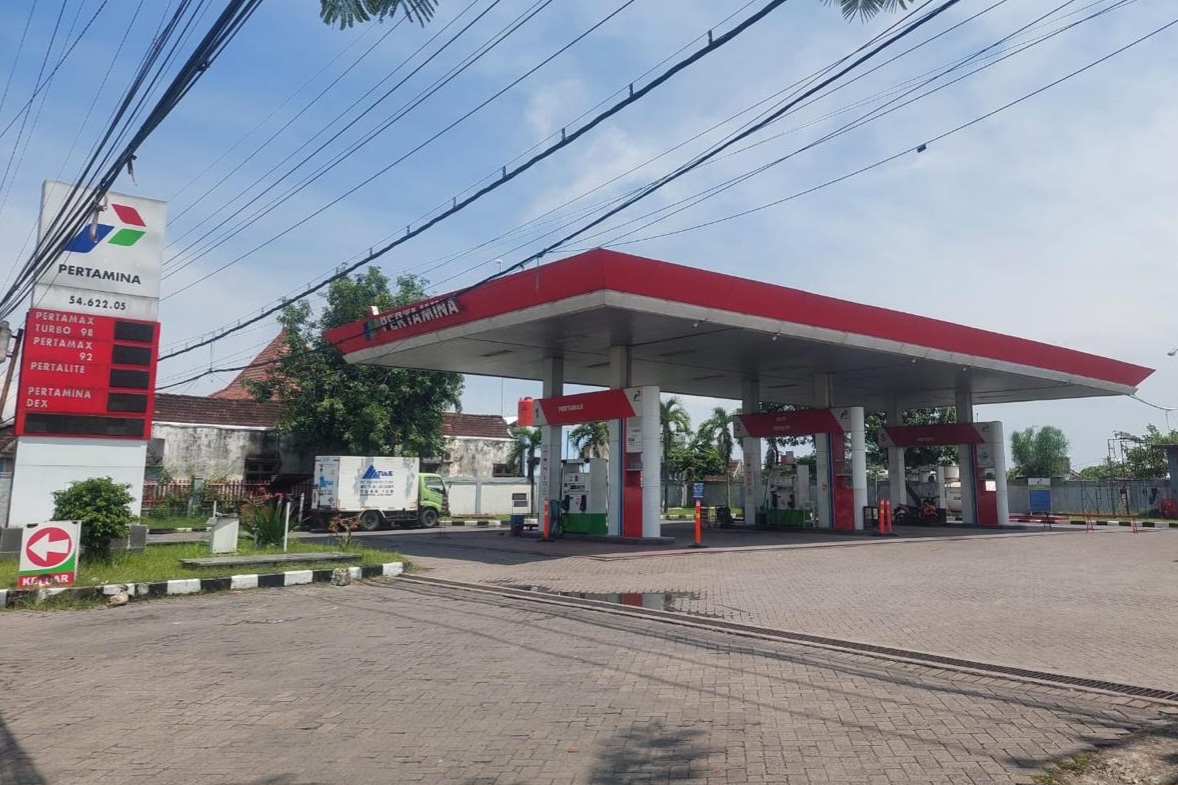 Dugaan Pertalite tercampur air di SPBU Banaran, Babat, sempat menghebohkan warga Lamongan.
