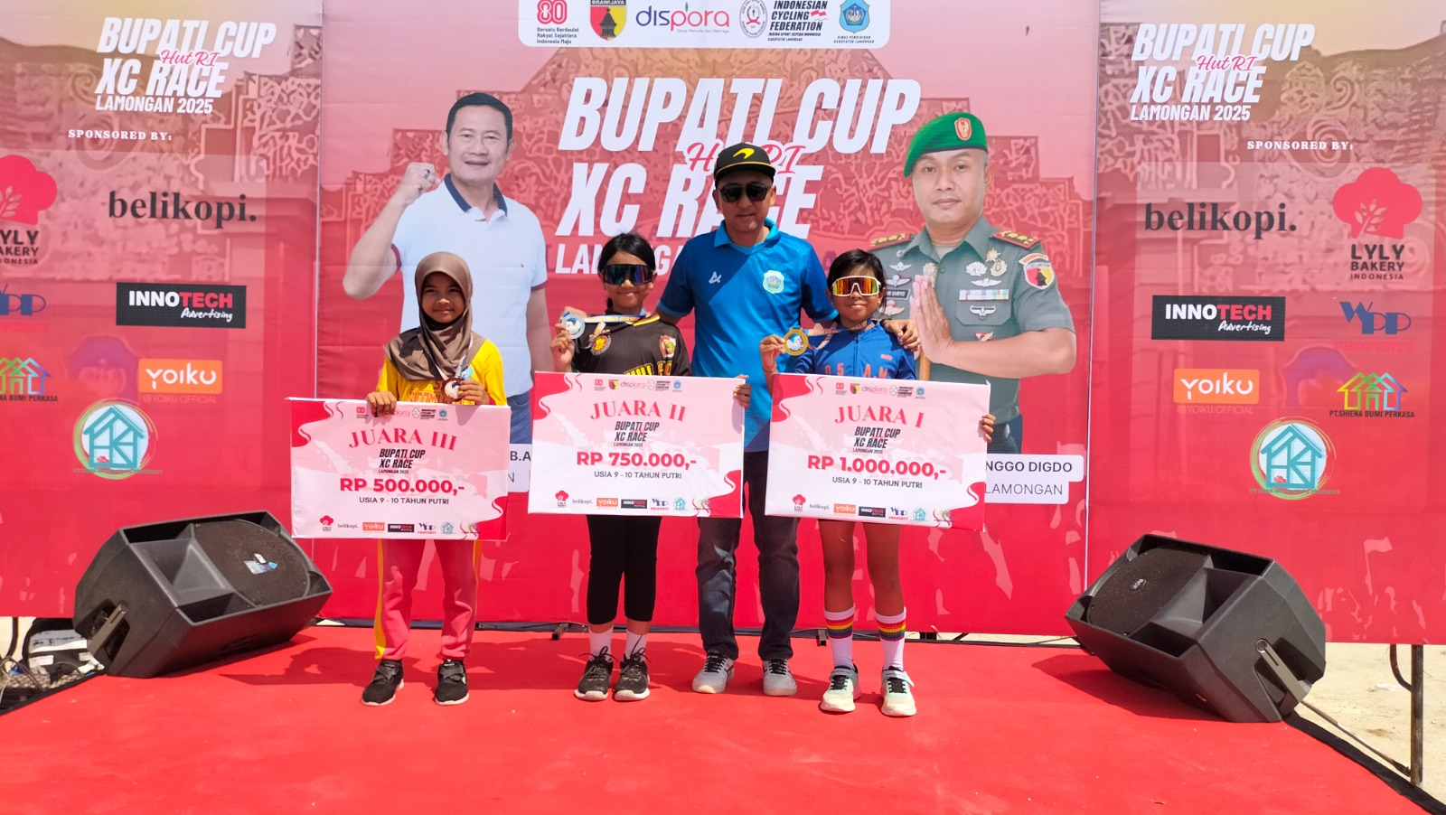 GELIAT OLAHRAGA: Erwin terus mendorong agar atlet muda Lamongan semakin bermunculan.