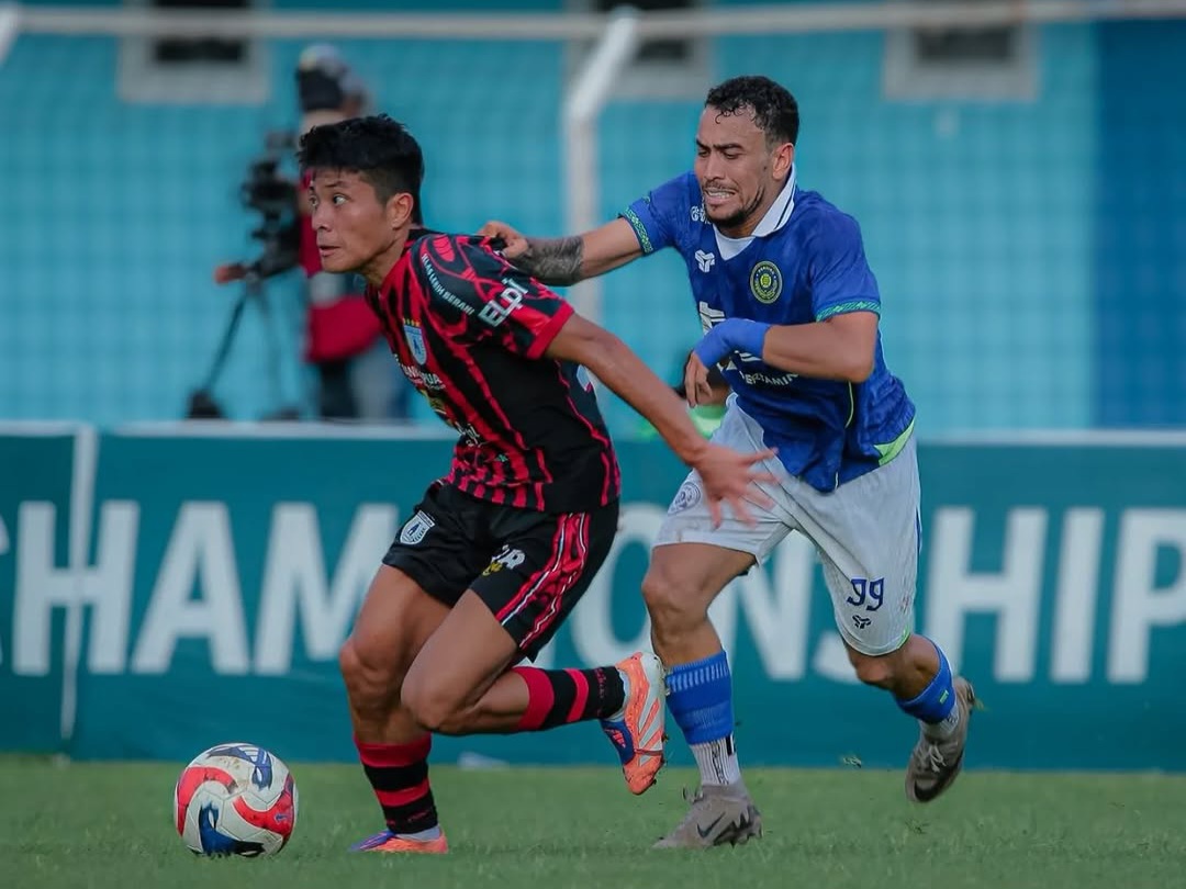 Curi Poin Penuh di Kandang Persiku Kudus, Persipura Puncaki Klasemen Grup 1 Liga 2 Championship.
