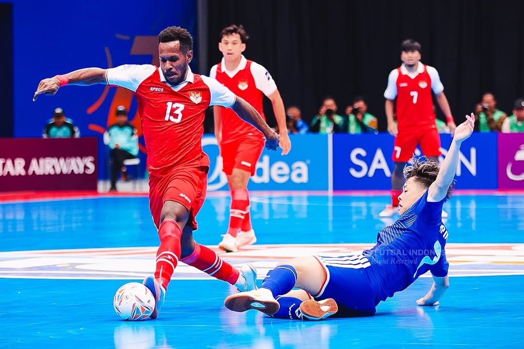 Timnas Futsal Indonesia mencetak sejarah lolos ke Final Piala Asia Futsal 2026 usai menang 5-3 atas timnas Futsal Jepang, di Indonesia Arena Jakarta, Kamis (5/2) malam.