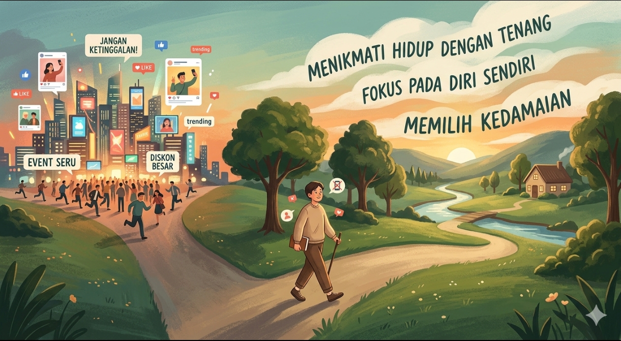 Di era sekarang banyak yang mengikuti tren karena FOMO. 