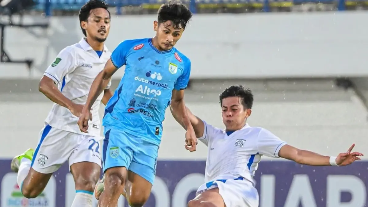 Risqki Putro Utomo akhirnya mencetak gol perdana pekan lalu selama berseragam Persela musim ini. (DOK. PERSELA FC/RDR.LMG)