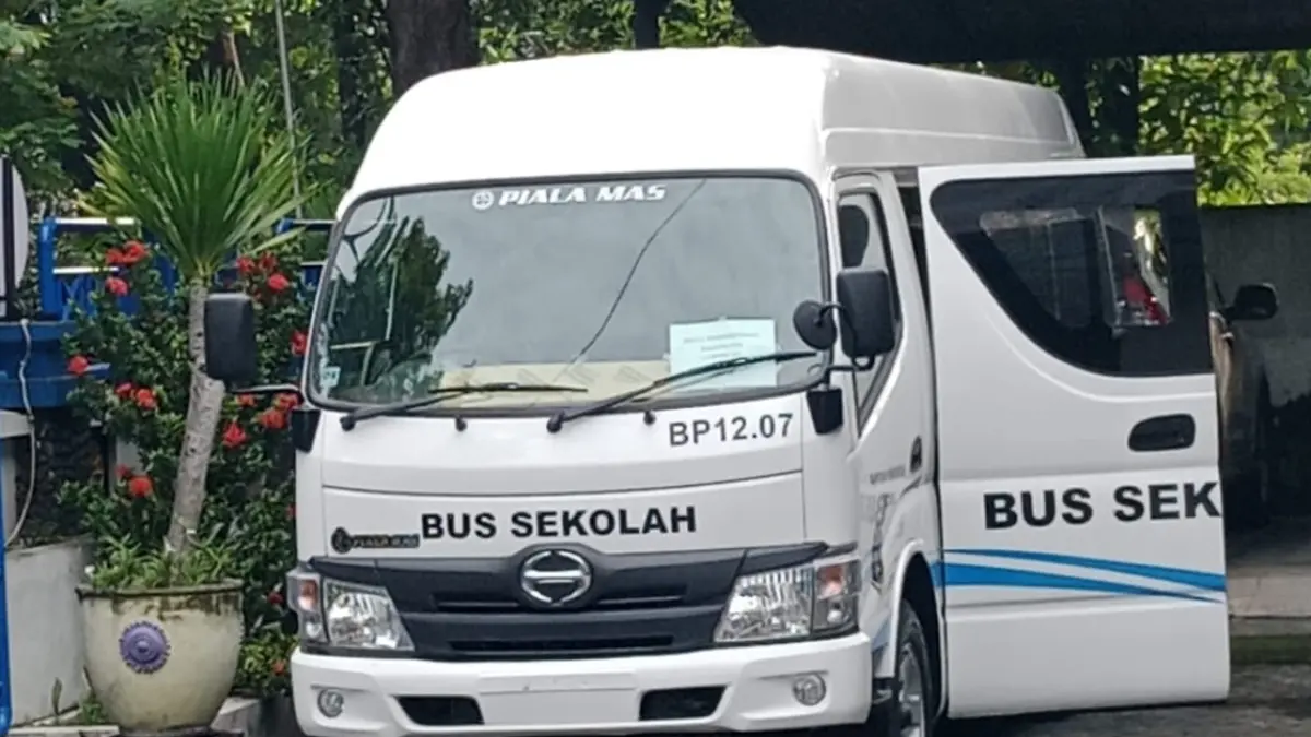 Tiga rute bus sekolah gratis diusulkan. Namun hingga kini belum diaktifasi karena terkendala kelengkapan dokumen. (IST./RADAR LAMONGAN)