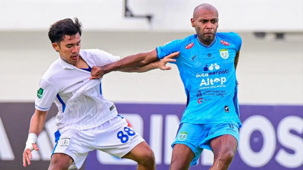 Penampilan Luan Sergio mendapatkan apresiasi dari jajaran tim pelatih Persela. (DOK. PERSELA FC/ RDR.LMG)