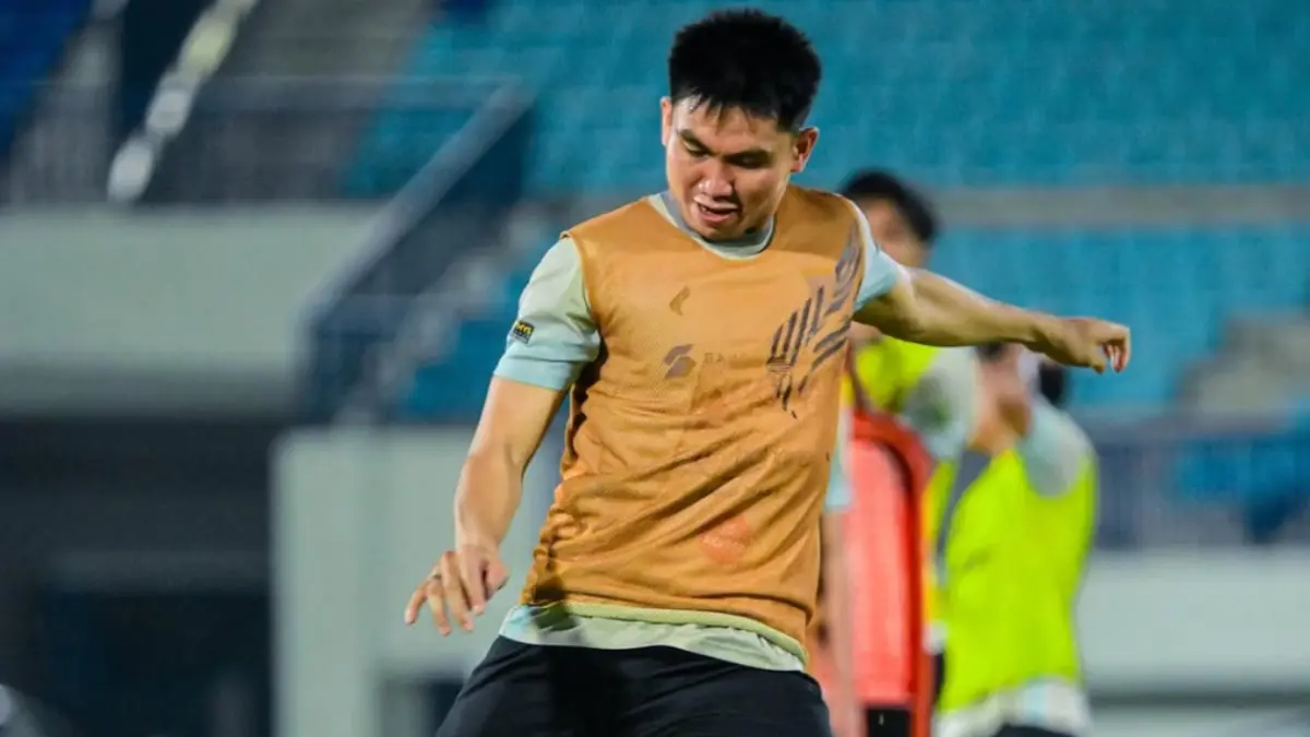 Herwin Tri Saputra menunjukkan keinginan untuk bisa dipermanenkan Persela musim depan. (DOK. PERSELA FC/RADAR LAMONGAN)