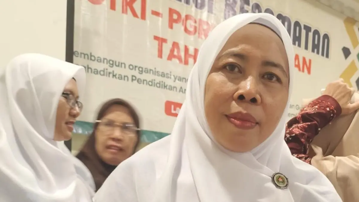 RAWAT KESABARAN: Listianah, S. Pd, Ketua IGTKI Kecamatan Lamongan. (IST/RDR.LMG)