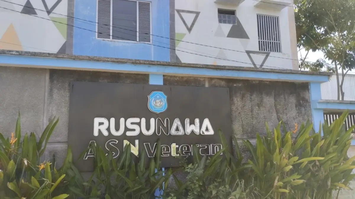 BAKAL SUSUN ATURAN TERBARU BAGI PENGHUNI: Rusunawa di Jalan Veteran Lamongan yang diperuntukkan ASN golongan I - II yang belum memiliki hunian. (Rika Ratmawati/Radar Lamongan) 
