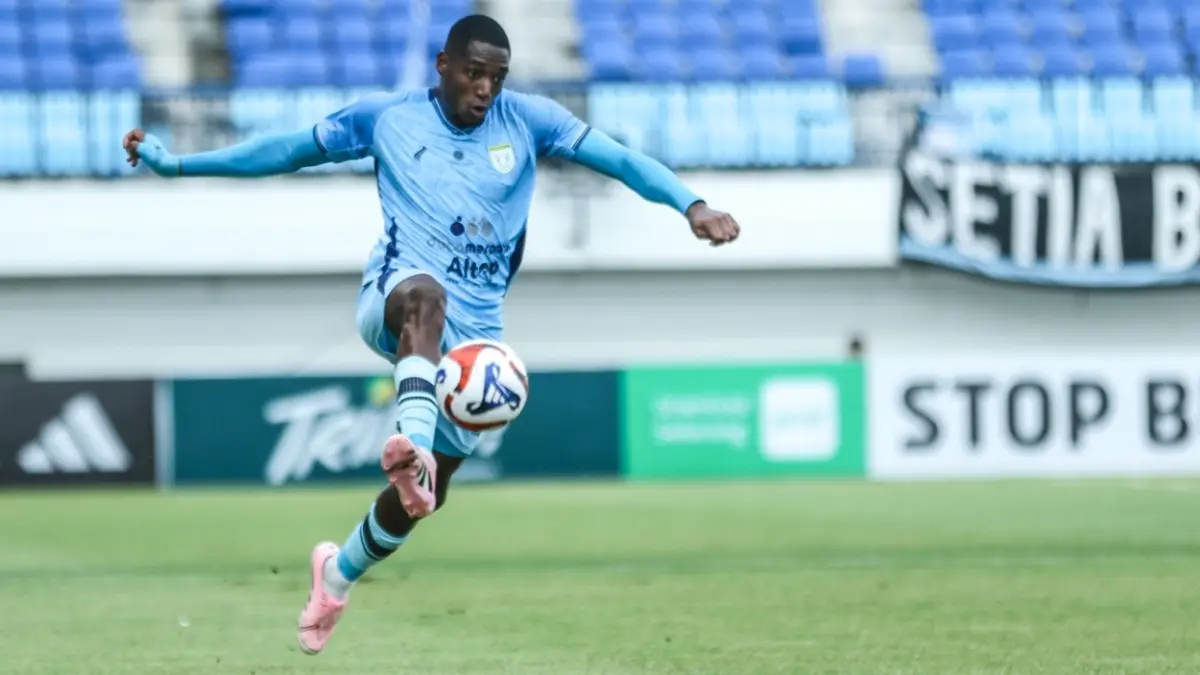Winger berpaspor Kolombia, Jhon Edy Mena Perez sudah berpamitan dengan Persela melalui akun Instagramnya. (ISTIMEWA/RADAR LAMONGAN)