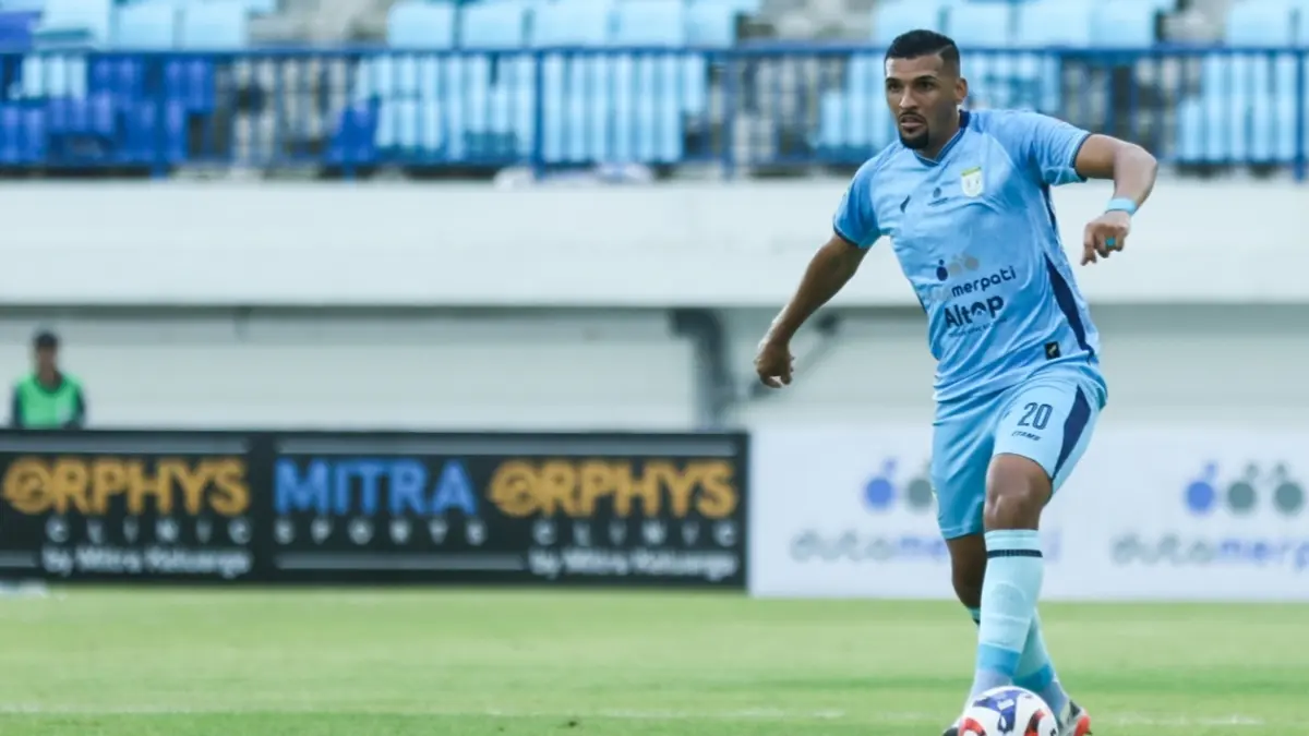 Daniel Goncalves menjadi satu-satunya pemain asing yang dipertahankan Persela. (ISTIMEWA/RADAR LAMONGAN)